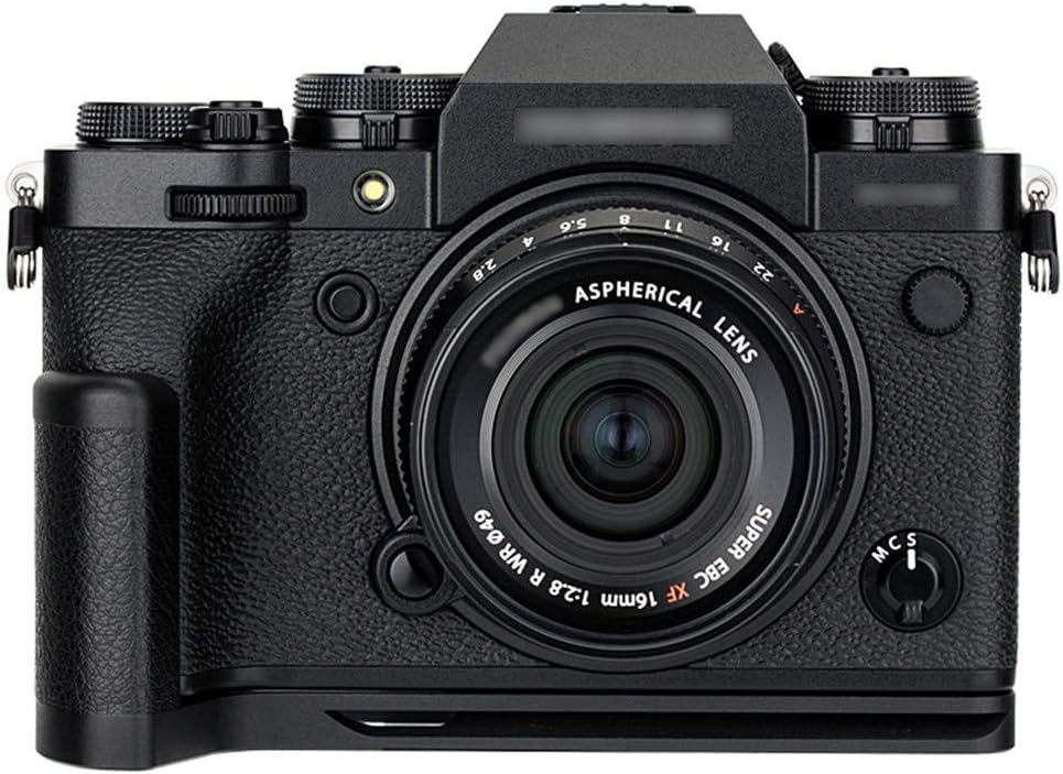 JJC Metal Hand Grip L Bracket for Fujifilm Fuji X-T4 XT4 Anti-Slip Holder, w/Battery Compartment Opening & Arca Swiss Type Quick Release Tripod Mount - Image 7
