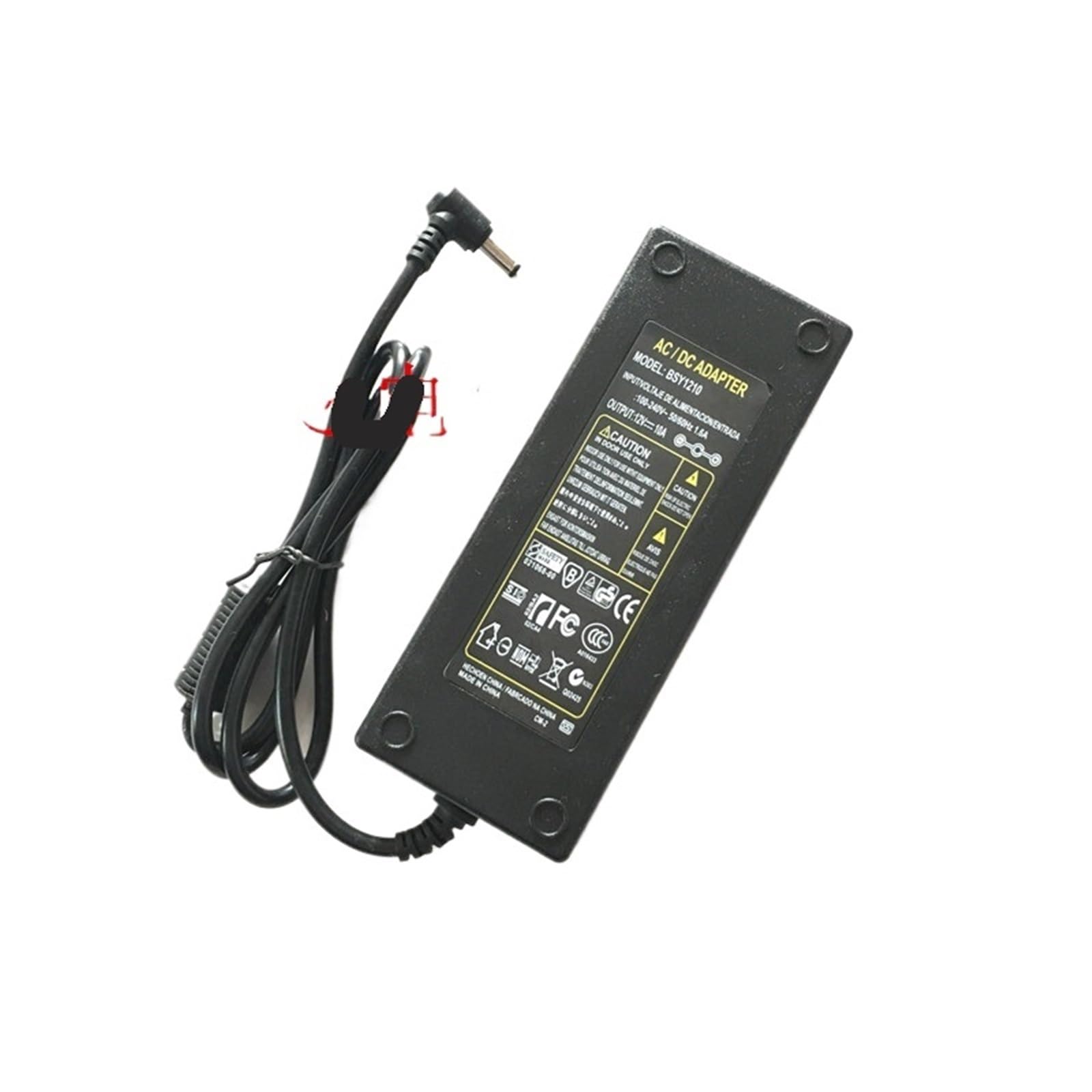 Adaptador de corriente 12V 10A transformador para tiras LED y cámaras CCTV