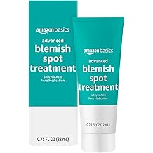 Amazon Basics Advanced Acne Spot Treatment with 2% Salicylic Acid Medication, Blemish Treatment, 0.75 Fluid Ounces, 1-Pack