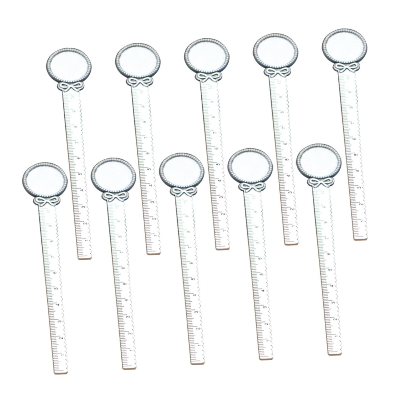 Operitacx 30stücke Vintage Lesezeichen Mit Bogen Design Teiliges Metall Lesezeichen Für Schüler Lehrer Und Buchliebhaber Inklusive Lineal Für Schule Und Büro Antik Silber