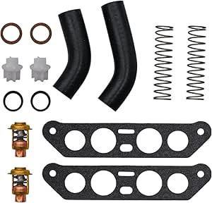 Johnson Evinrude Dual Carb Carburetor Rebuild Kit V-4 85 90 100 115 125 140 HP E - Foto 6