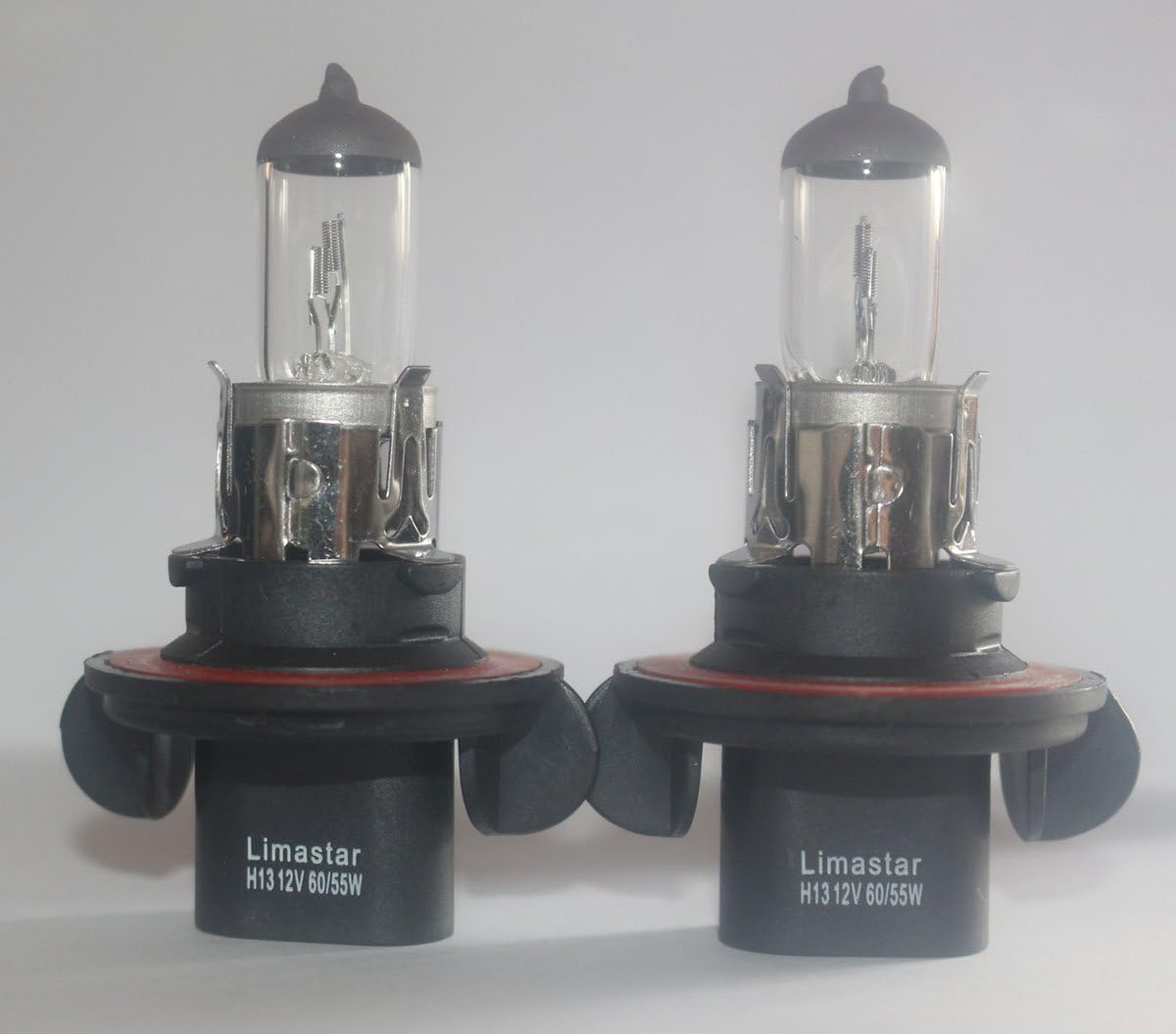 LIMASTAR H13 Halogen Bulbs 12V 60/55W Replacement Headlight Bulbs Dual Beam Fog Lights (Pair)
