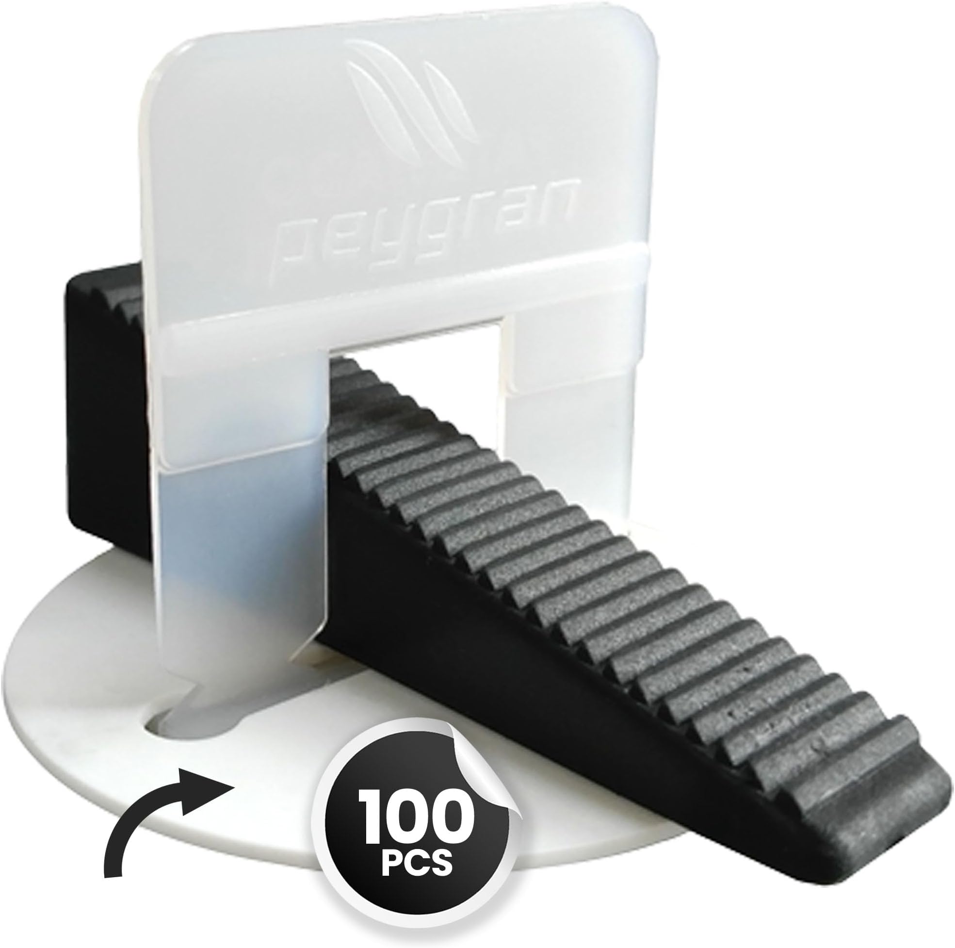 PeygranTile Leveling System - Reusable Protection Plate - Protect The Sensitive Tile and Stone Surface During Installation | Tile Leveling and Spacer System