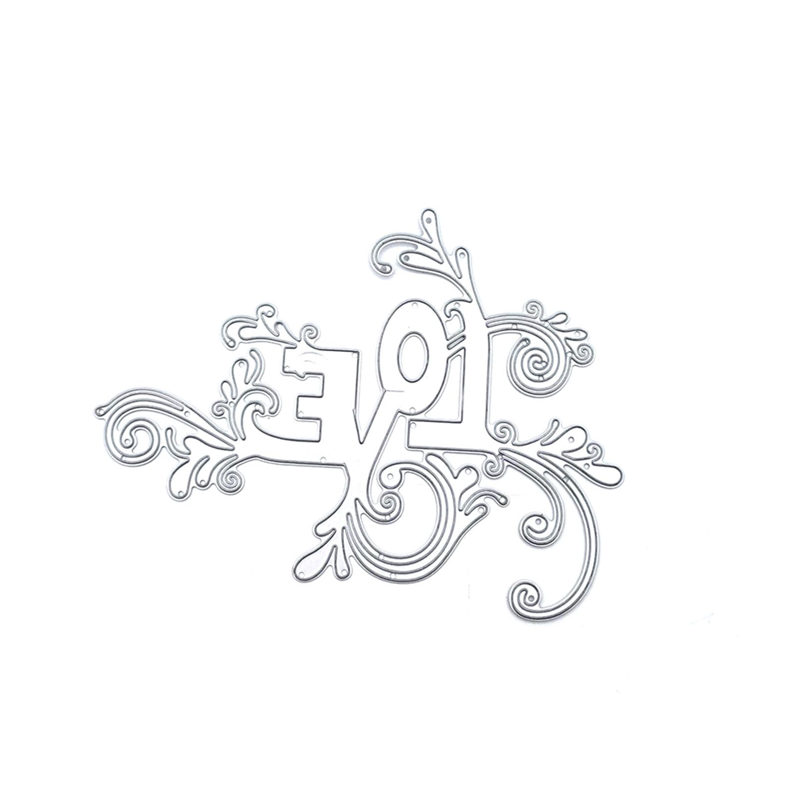 Troqueles de corte con temática de boda para álbumes de recortes, álbumes de recortes, invitaciones de boda, tarjetas, manualidades de boda