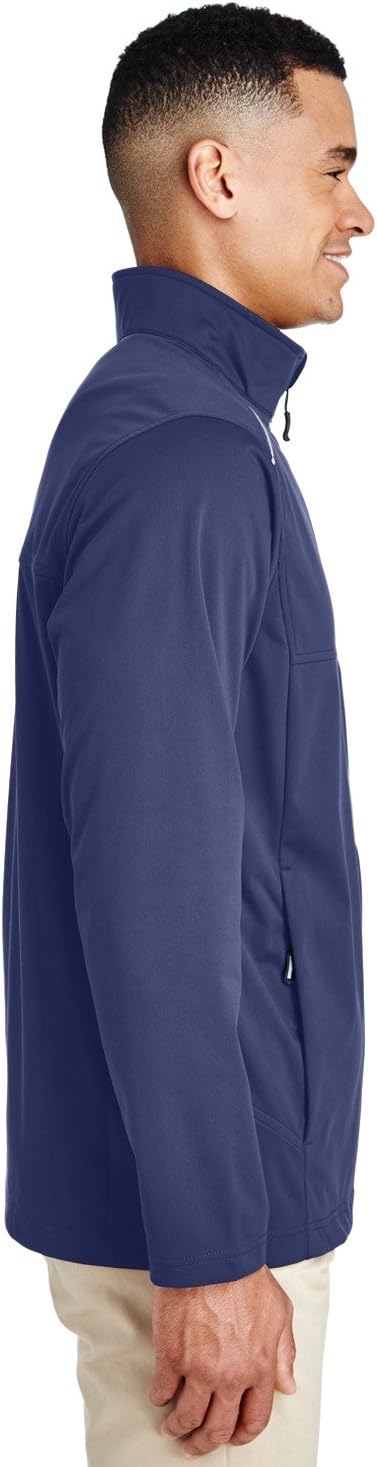 Ash City - Core 365 Men's Techno Lite Three-Layer Knit Tech-Shell, Classic Navy 849, X-Large