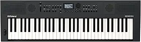 Roland GO:KEYS 5 Teclado para Criação Musical de 61 Teclas | Alto-falantes Estéreo Integrados | Entrada para Microfone | Suporte Bluetooth Áudio/MIDI para Streaming de Música - Grafite