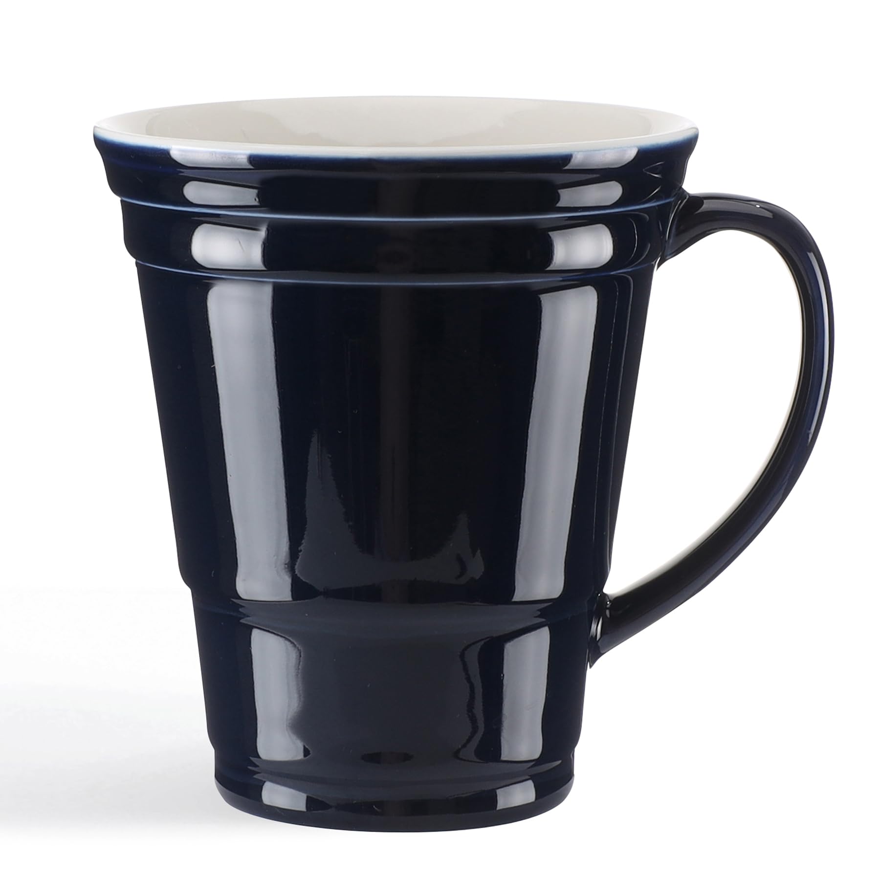HOME SMILE Blue Novelty Coffee Mug for Men Office Work Ceramic 14 oz Large Coffee Cup Christmas Birthday