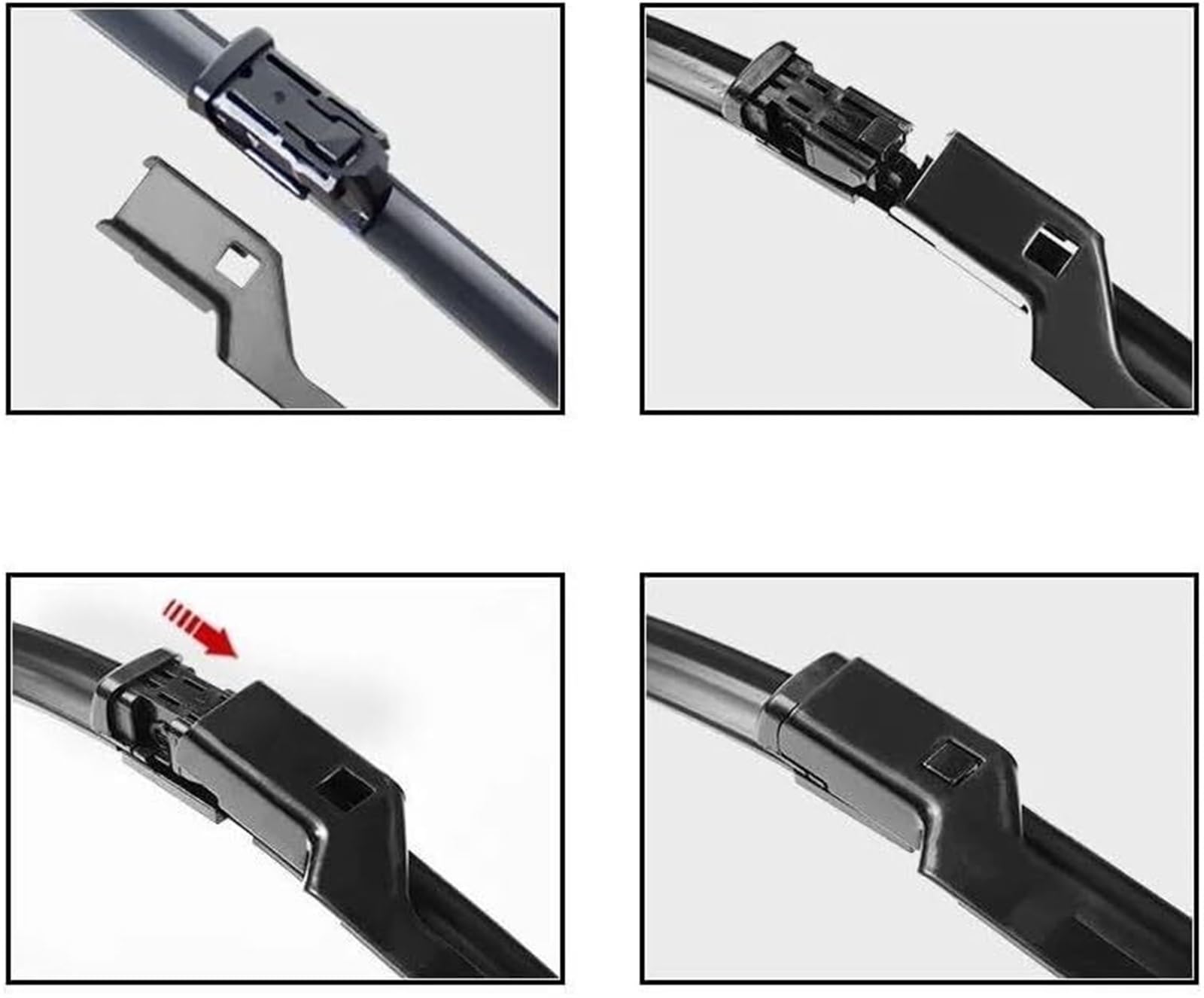 Limpiaparabrisas Escobillas limpiaparabrisas delanteras para Opel para Combo Parabrisas Ventana delantera