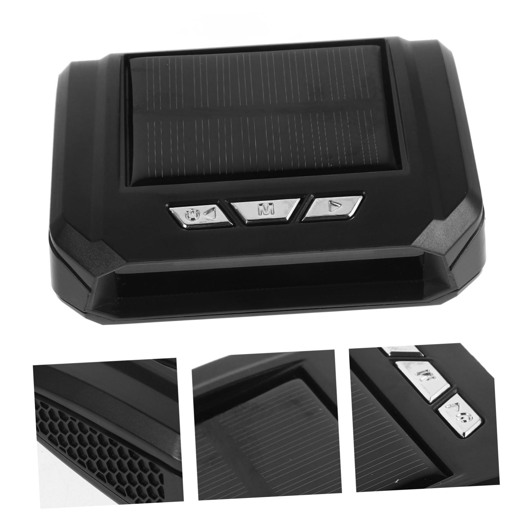 Reloj Solar Digital de Salpicadero para Coche con Fecha y Temperatura