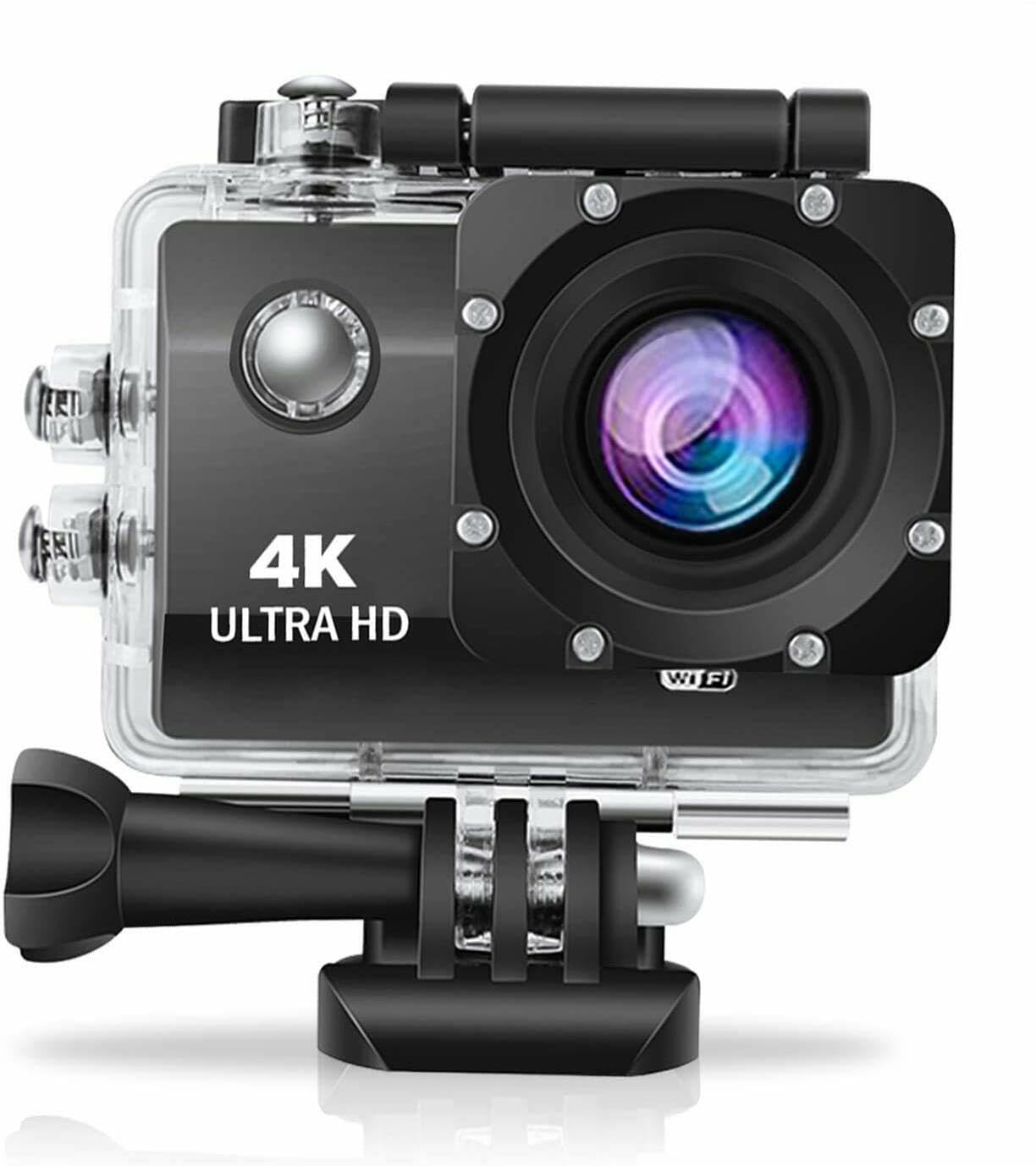 cubonic 4K Action Camera | WiFi | Wide-Angle Lens | 30m Underwater Waterproof |YouTube Vlog, Bike Helmet Motovlogging & Travel (4K Action Camera) (B0CW64G3TR) Amazon Price History, Amazon Price Tracker
