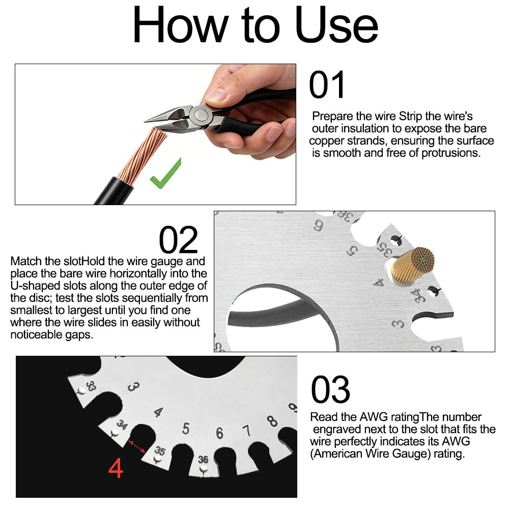 Stainless Steel Thickness & Wire Gauges - Measure with Precision -4