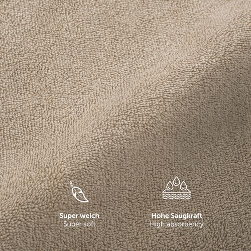 Blumtal Premium Frottier Waschlappen Set 10 teilig 100% Baumwolle - Oeko-TEX zertifizierte Waschlappen 10x (15x20 cm) - saugstarkes… – Ansicht 5
