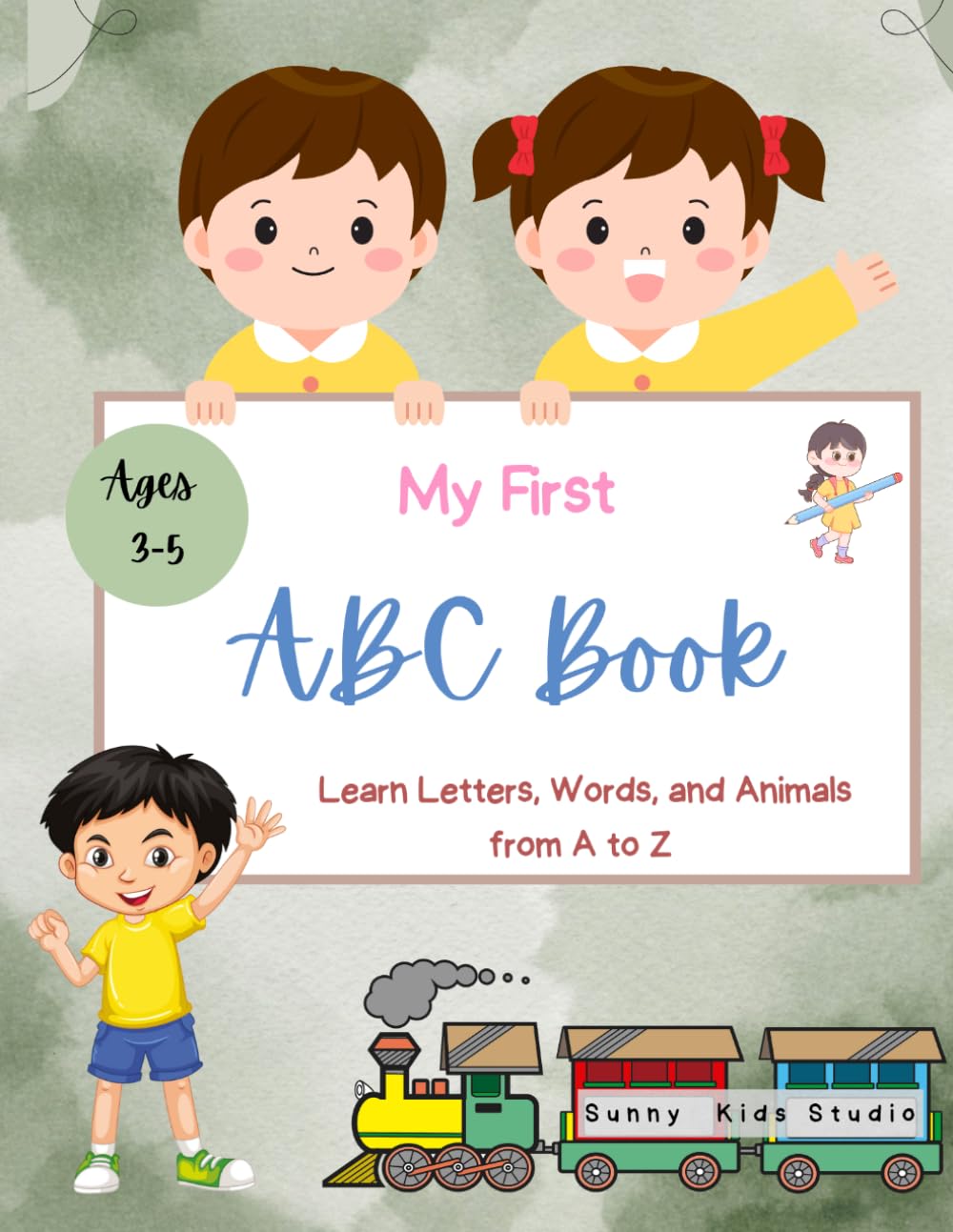 Alphabet Letters for Kids: A Fun Workbook for Learning ABC Letters, Tracing, Writing, and Early Reading Skills