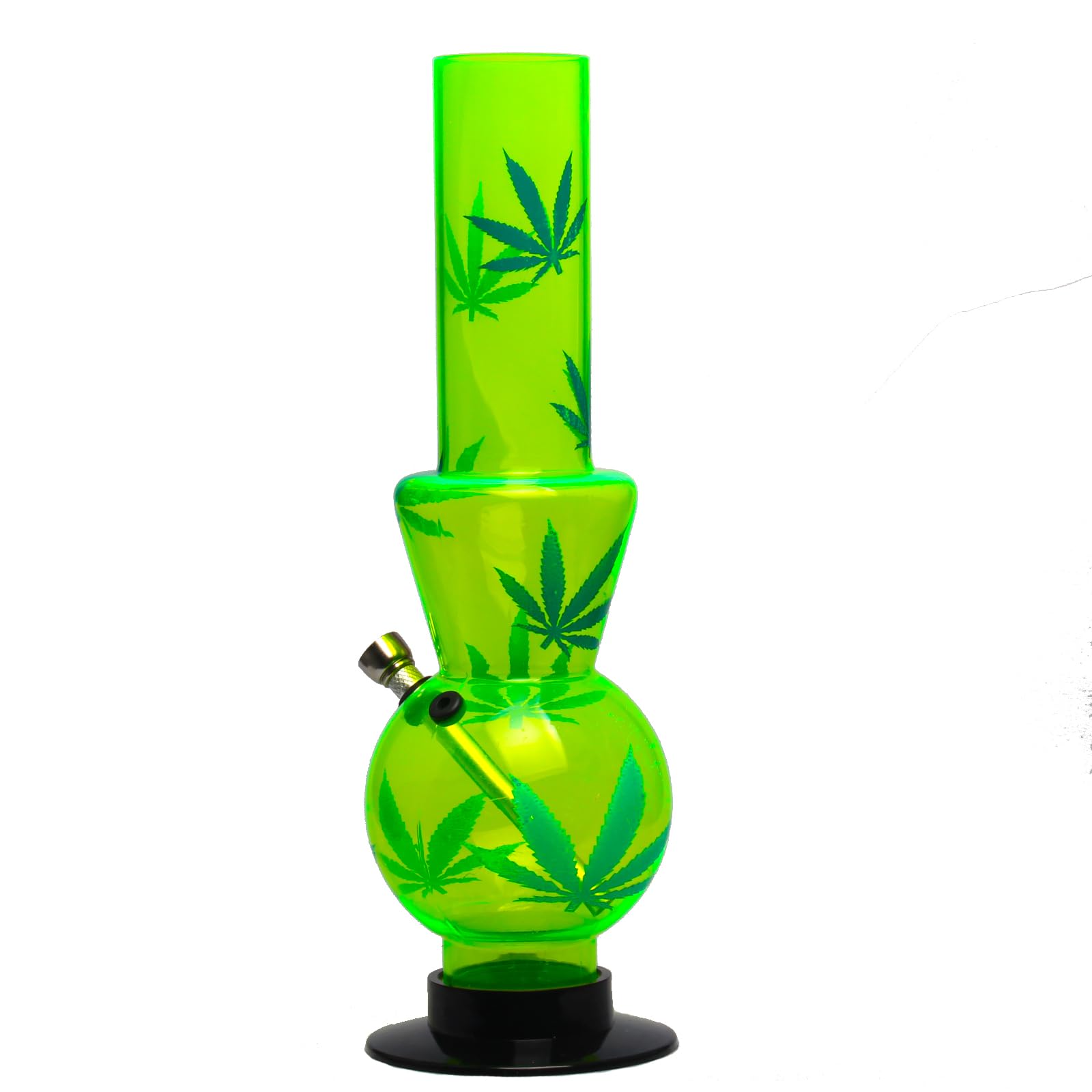 Acrylic Bong Plastic Mini Bong 32cm Smoking Pipe for Water Bongs Hookah Plastic Assorted Multi Color Style Dismantleable Detachable & Easy to Clean (32cm Acrylic Blue Bong)