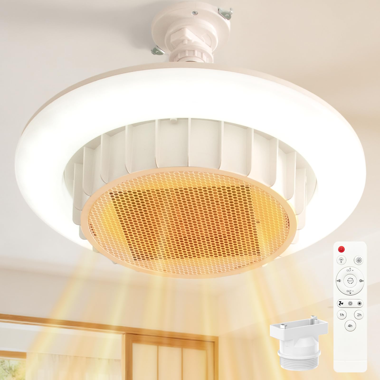 照明　暖房 電気ファンヒーター 省エネ ledライト シーリングライト おしゃれ Amazon | SUKITEN ヒーター 暖房 天井 省エネ【実用新案登録・PSE認証