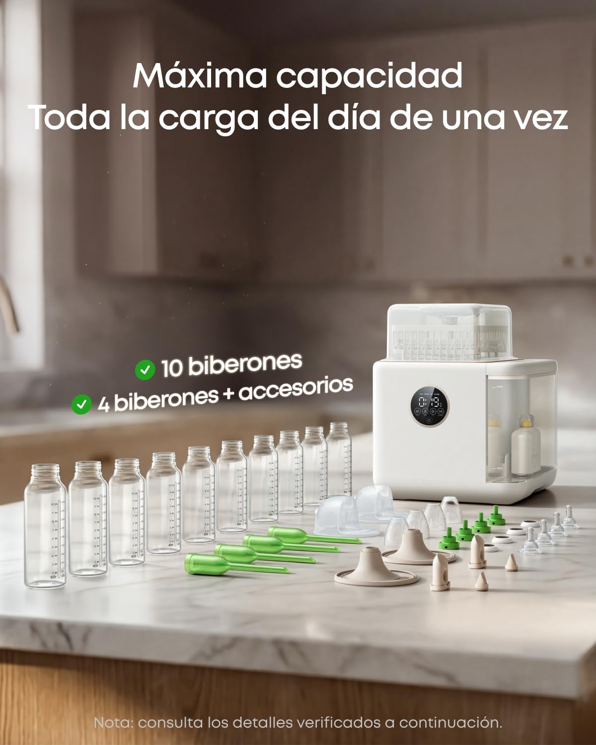 eufy S1 Pro Lavabiberones, esterilizador y secador, descalcificador de agua