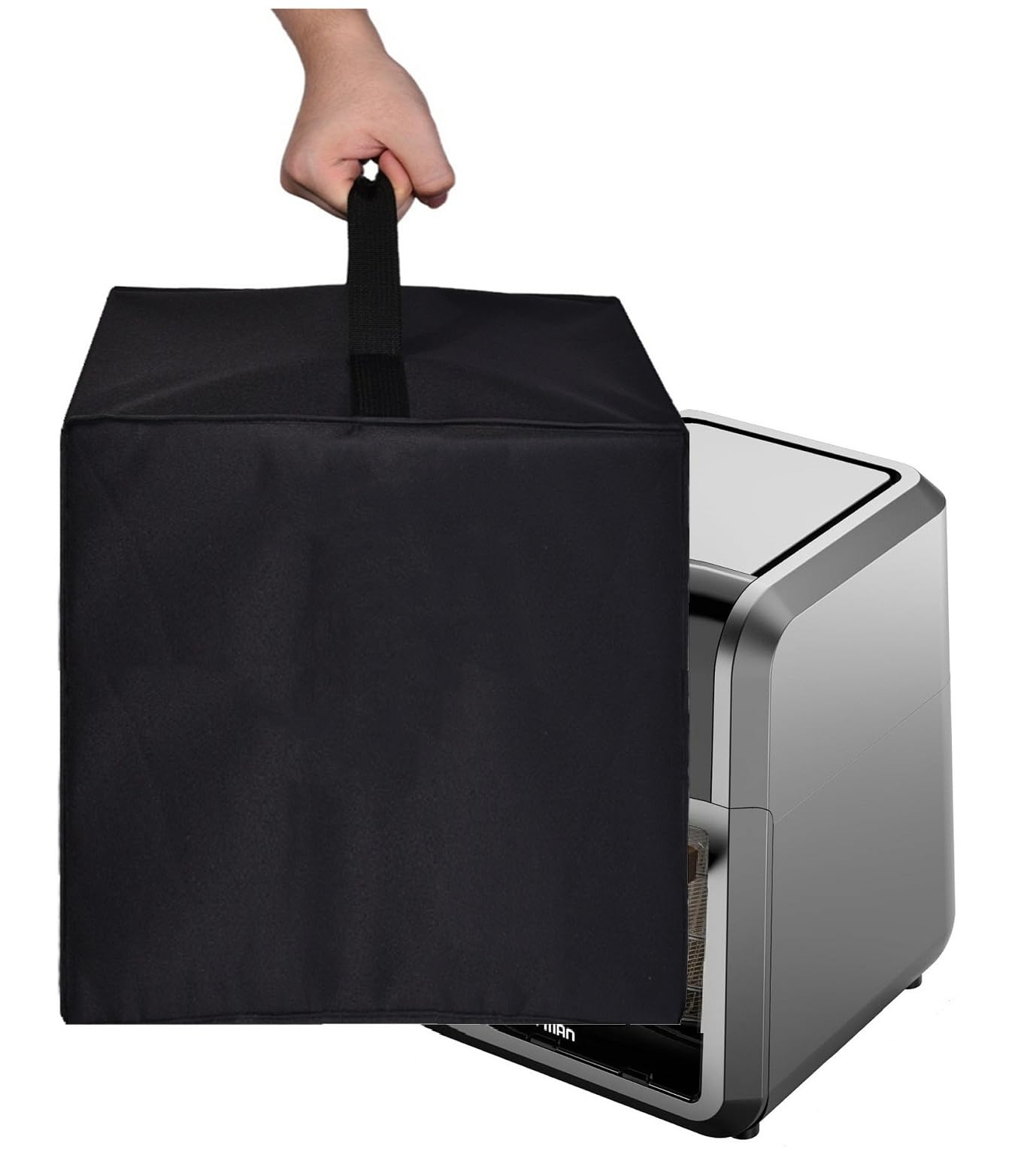 Copertura Antipolvere Impermeabile Per Friggitrice Ad Aria Chefman 12 Litri (6-in-1 RJ38-1) - In Nylon 600D, Dimensioni 43x36x36 Cm, Pieghevole - Protegge Da Polvere E Umidità