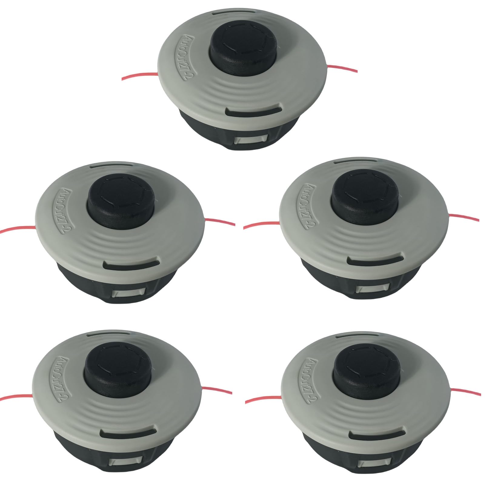5PACK 27-2 25-2 Weed Eater Trimmer Head for Stihl AutoCut 27-2 FS85 FS90 FS90r FS70r FS55 FS55r FS56rc FS91R FS100RX FS110 FS120 FS130 FS131 FS240 String Trimmer Replace Parts,Bump Head (10x1.0 LHF)