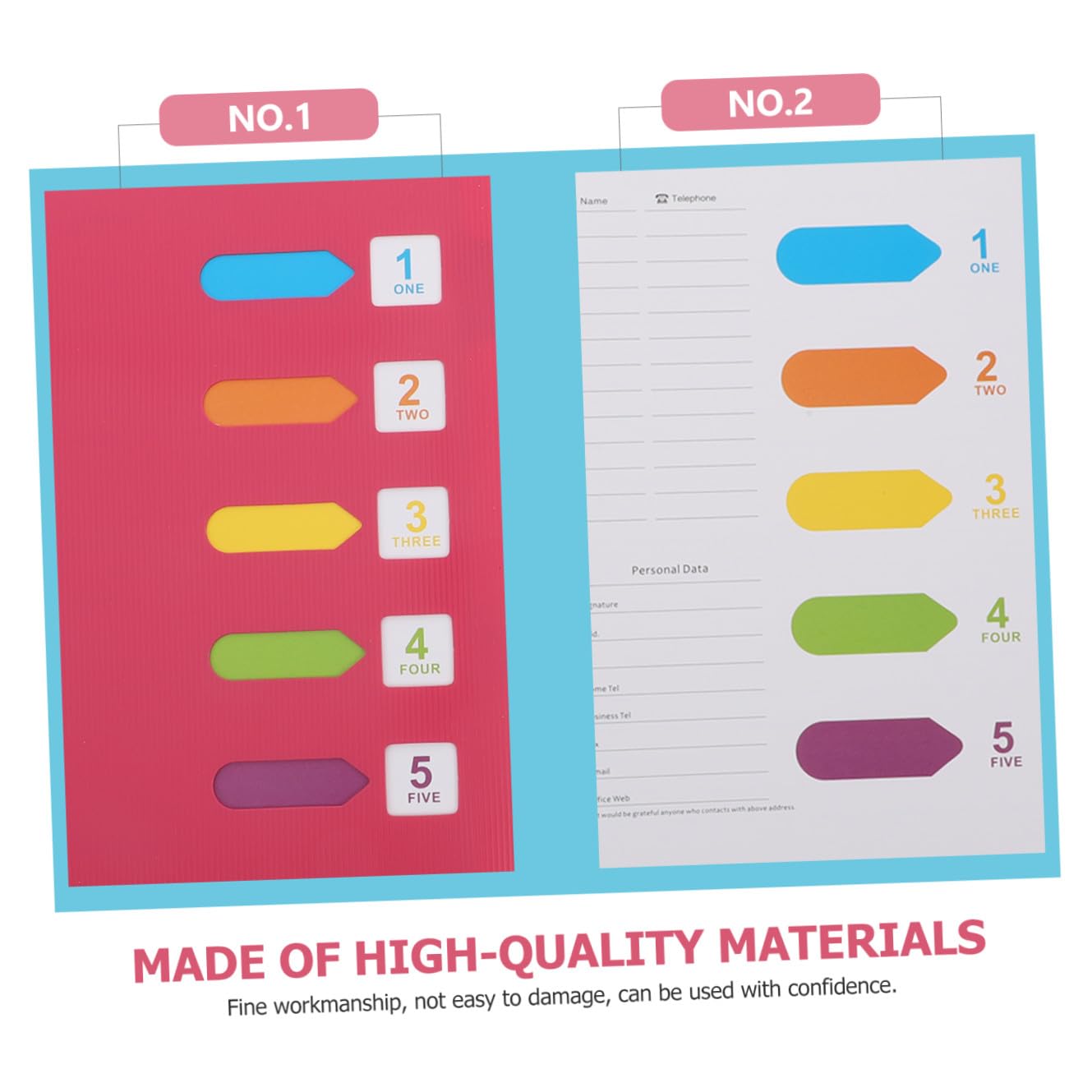 Cuaderno de Notas en Espiral A5, 2 Piezas de Papel para Diario