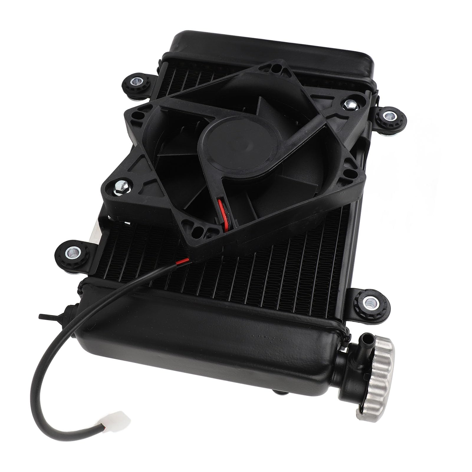 Potente Enfriador de Radiador Refrigerado por Agua con Ventilador para 150 250 Pit Quad Dirt Bike ATV - de Refrigeración de Motor Eficiente - Ventilador de Radiador de 2