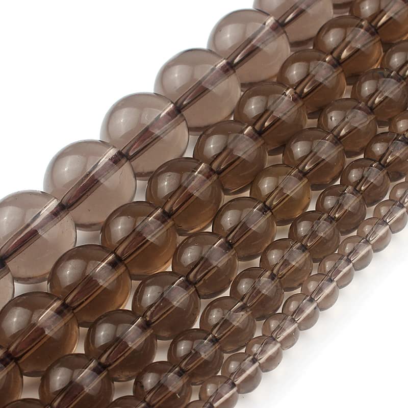 34 Style Pink Crystal Strawberry Quartz Amethysts Loose Beads for Jewelry Making DIY Bracelets Accessories 6-10mm - (Color: Quartz/Item Diameter: 10mm 36pcs Beads)