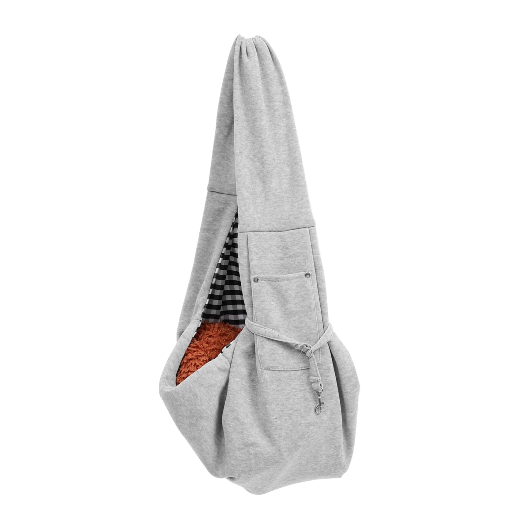 Abaodam Pet Sling Carrier Bag Portable Dog Carrier Pouch for Pets and Breathable Design with Thick Shoulder Strap for Daily Outings and Adventures