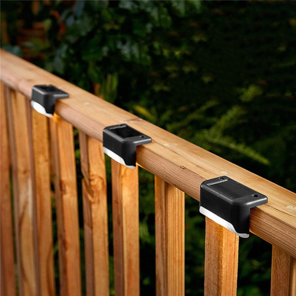 Epyz Solar Light Outdoor Waterproof Step LED Solar Powered Deck Lights for Steps Stairs Paths Garden Fences Pathway, Outdoor Solar Deck Lights [ Pack of 1, Warm Light ] (B0D9QZRMFP) Amazon Price History, Amazon Price Tracker