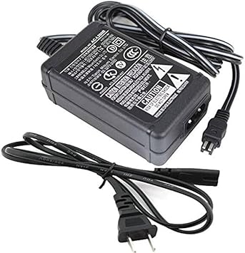 AC Power Adapter Charger for HDR-CX130, HDR-CX150, HDR-CX155, HDR-CX160, HDR-CX170, HDR-CX180, HDR-CX190 Handycam Camcorder (L200