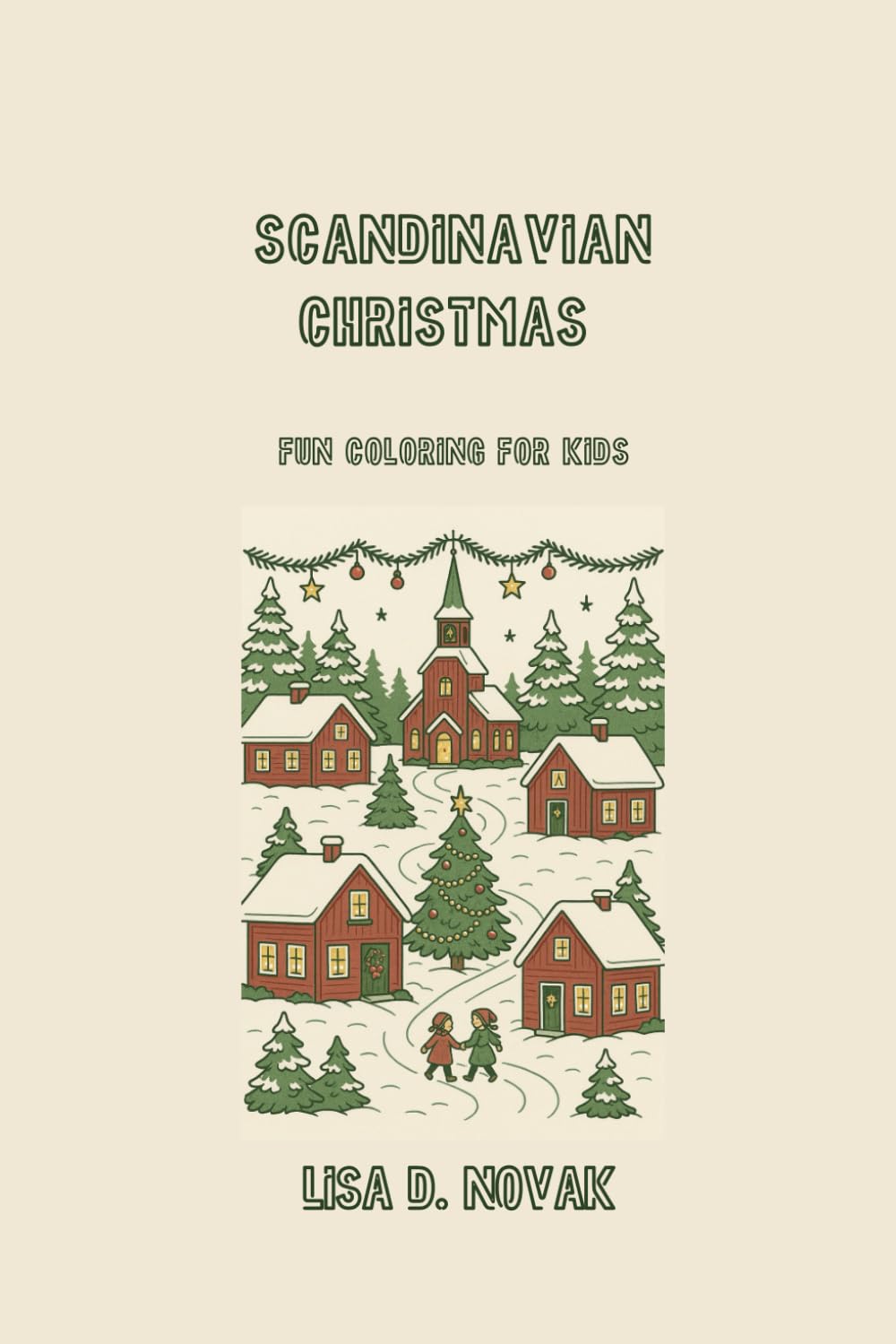 SCANDINAVIAN CHRISTMAS: Christmas Coloring Edition