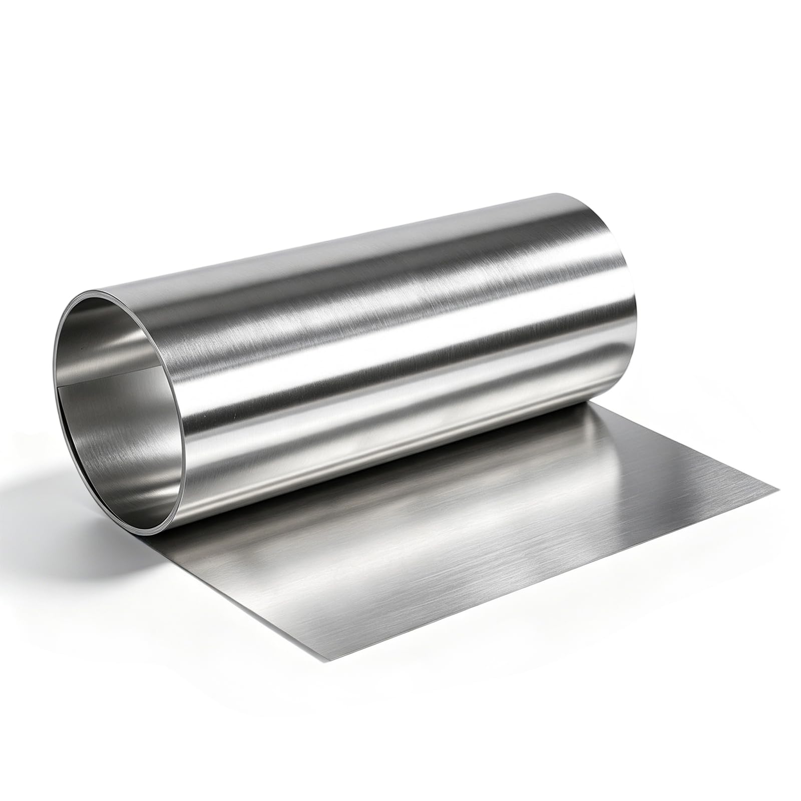 Blacha cienka ze stali nierdzewnej 304, 0,2 x 200 x 1000 mm, blacha ze stali nierdzewnej, blacha metalowa, do cięcia, spawania, grawerowania, majsterkowania