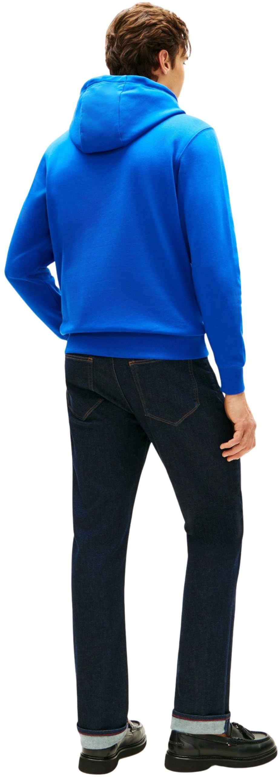 Tommy Hilfiger Essential Terry Hoody Mw0mw37235 Felpa con Cappuccio Uomo