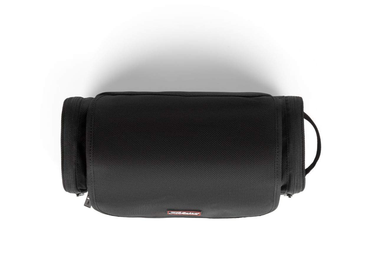 Titleist Players Borsa da toilette da appendere, nero/rosso, 14 x 29,2 x 12,7 cm