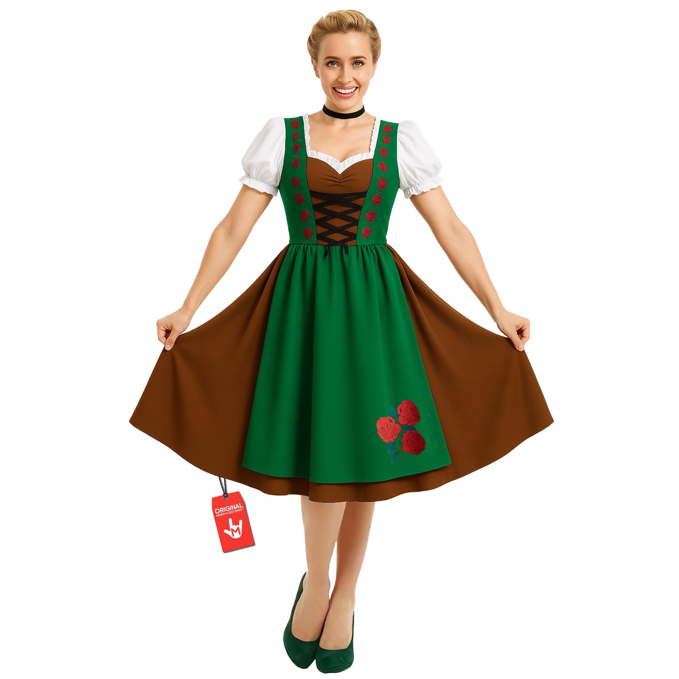 Schitterend antieke dirndl jurk voor vrouwen