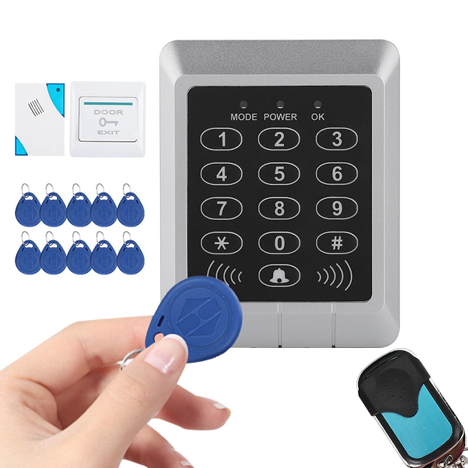 Fabater System Kontroli Dostępu do Drzwi, Bezpieczna, Automatyczna Karta,