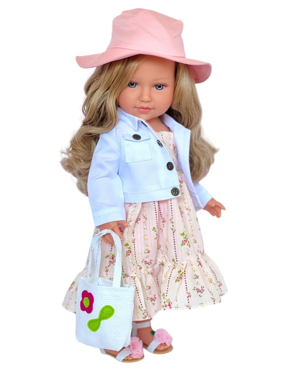 Kennedy and Friends Complete Outfits for 18 Inch Fashion Girl Dolls- 18 Inch Doll Clothes That Fits All 18 Inch Dolls (Pink Shopping Outfit)