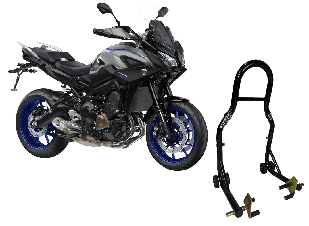 Cavalletto moto alzamoto alza ruota anteriore per alzare la gomma davanti della Yamaha Tracer 900 ABS GT