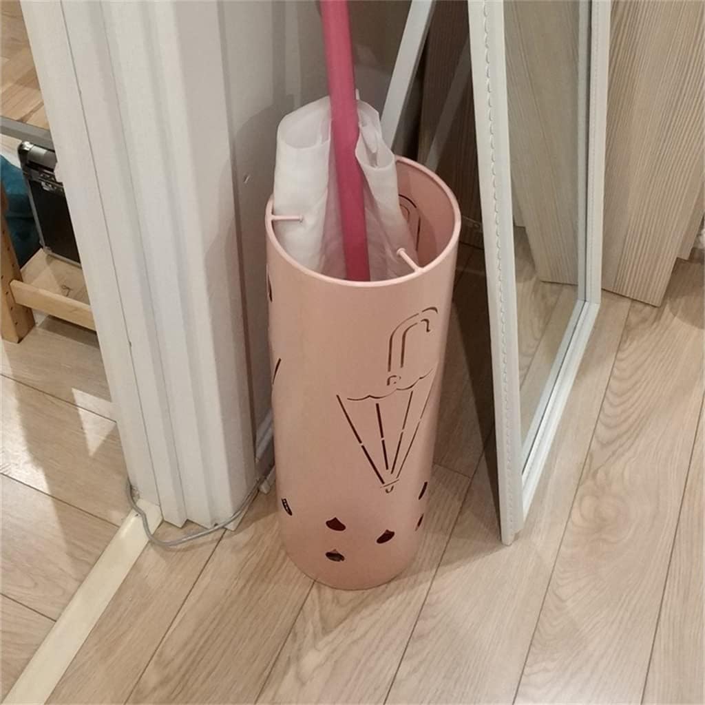 Apartment Floor Umbrella Rack Home Office Umbrella Tube Nordic Iron Hotel Lobby Storage Rack(D)