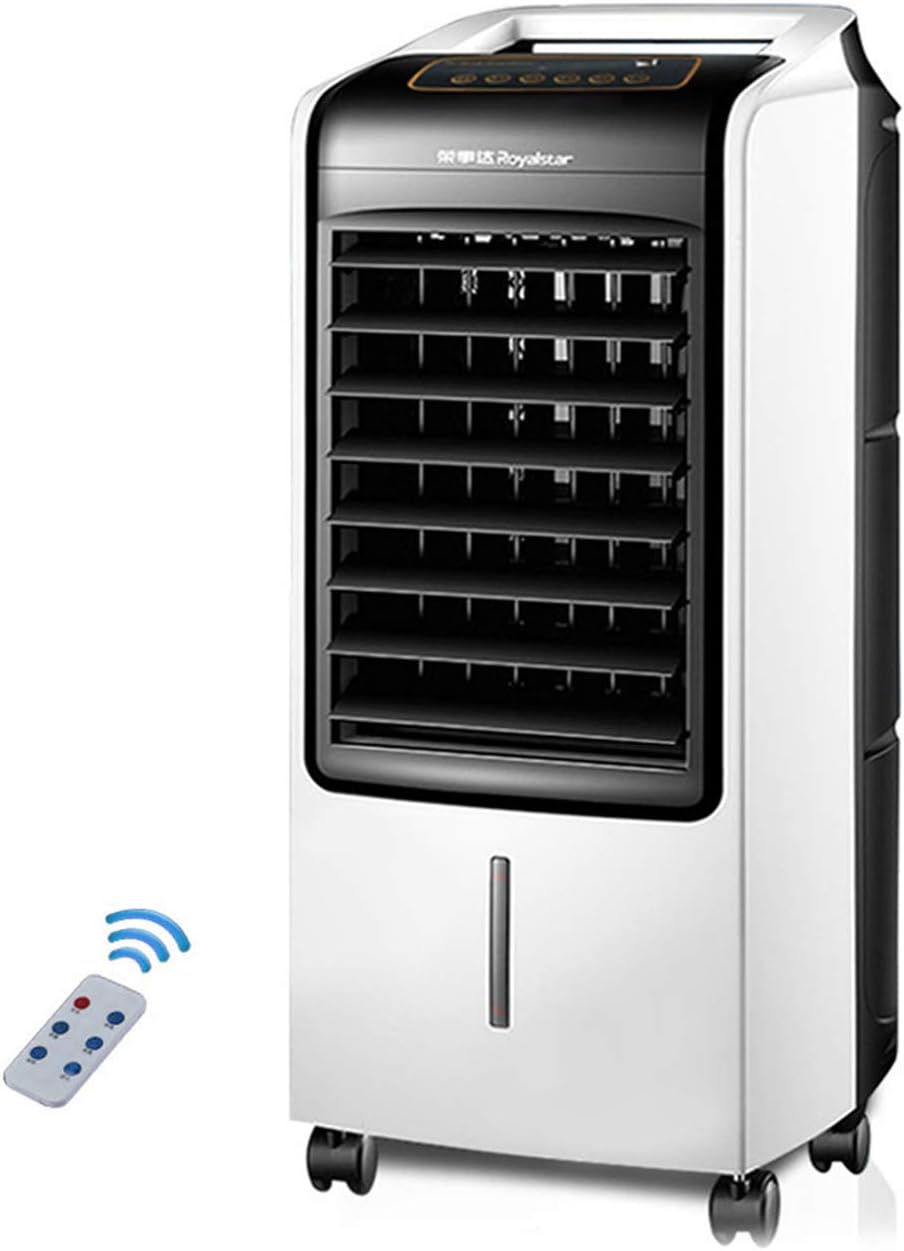 Gmjay Enfriador de Aire con Ventilador de Calefacción Humidificador Y Purificador de Aire Hogar Caliente Y Frío Adecuado para El Hogar/Oficina/Exterio