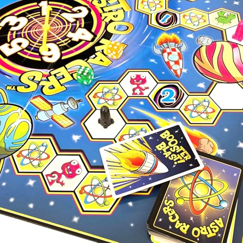 Astro Racers Juego de Mesa Familiar para 2-4 Jugadores miniatura 5