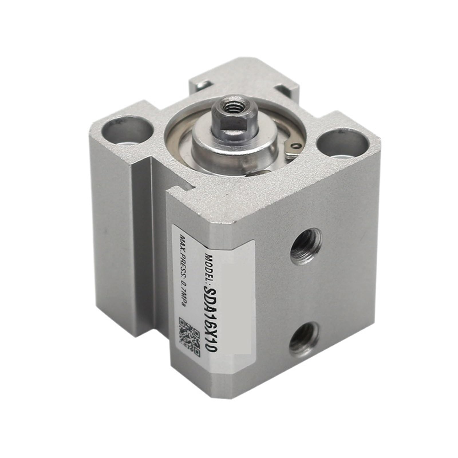 Xtvvtodjxt Women's One Color Square Air Pneumatic Cylinder Sda Double Acting Compact Cylinder Sda12 16 Bore 12 16Mm Stroke 5-50Mm /Male Thread(Sda12x40,-S With Magent)