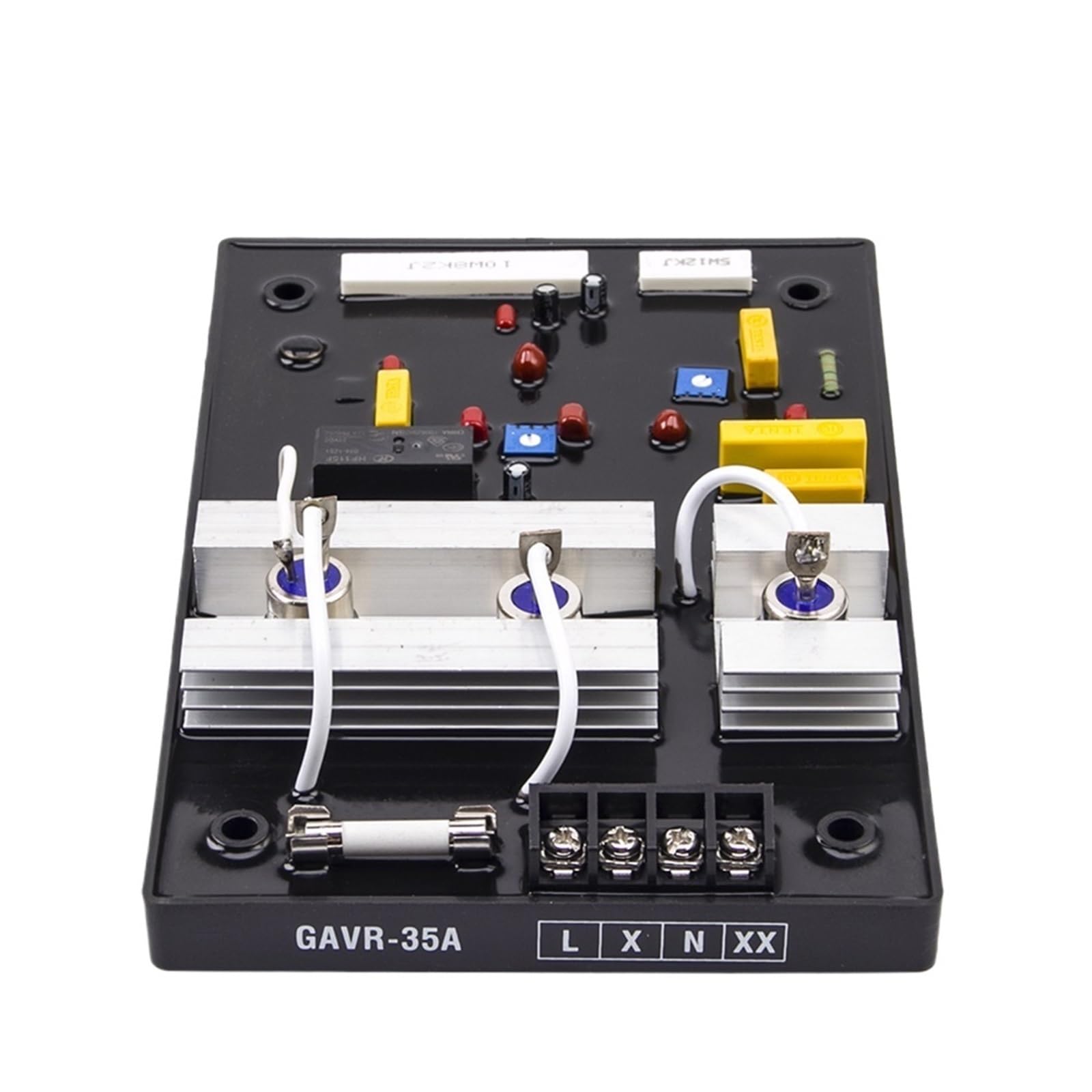 ZXAOMMBEA GAVR-35A Brushless Generator AVR Automatic Voltage Regulator Stabilizer GAVR 35A Excitation Control Board Genset Spare