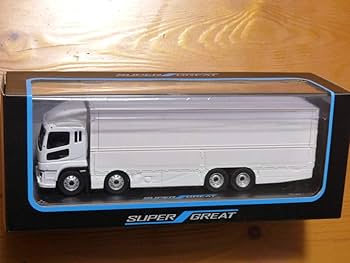 Amazon | 1/43 ホワイト ふそう 新型 スーパーグレート 1/43