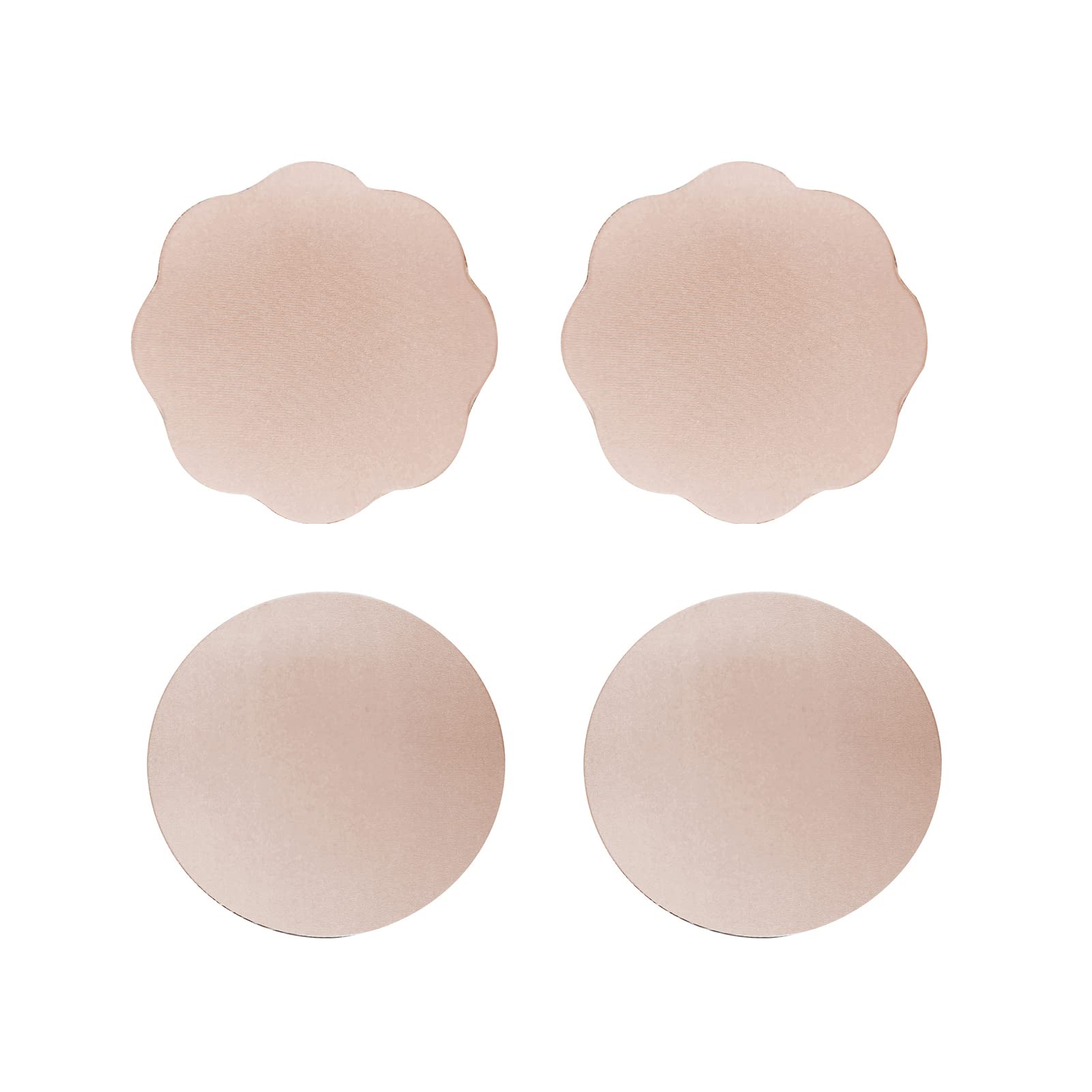 Meiyea Invisible Bra Nipple Covers, Beige