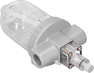 Garosa Air Compressor Lubricator Oil Mister Pneumatic Oil Filling Device Waterproof Accessory Oiler Compressor Pipe Automatic Lubrication for Air Tools System Equipment Small Size(QIU-08),Lubricator