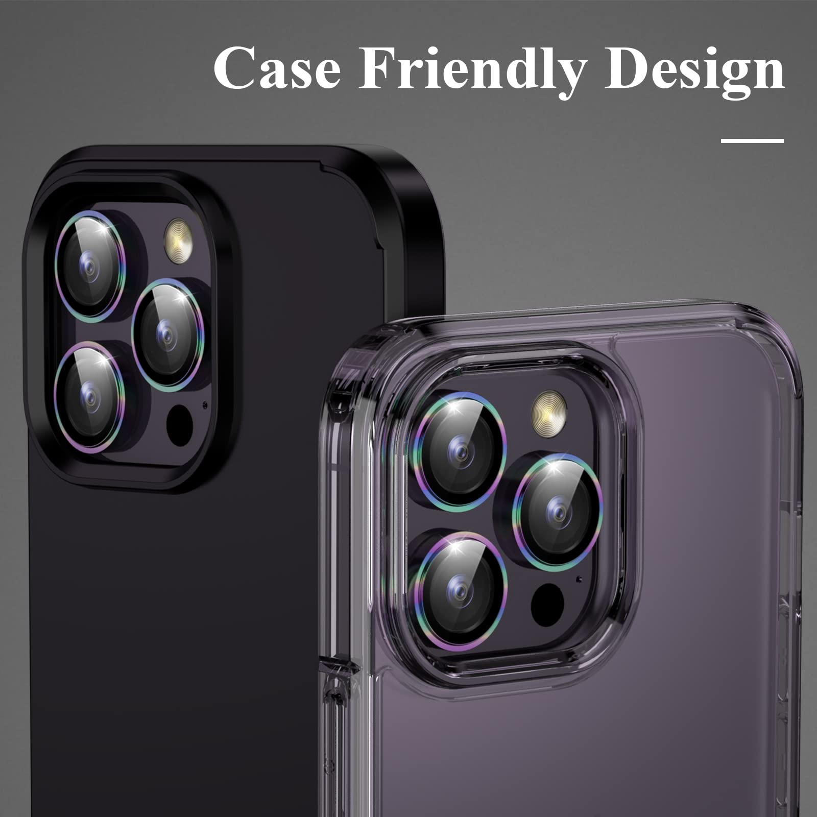 3 piezas Protector de lente de cámara compatible con IPhone 13/14/15 3 piezas Protector de lente de cámara compatible con IPhone 13/14/15