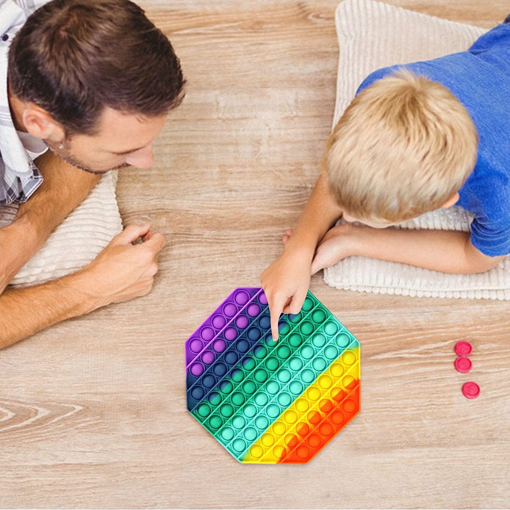 urbanZZ BIG Pop it Fidget Sensory Toy, Jumbo Poppet Fidget Toy Cheap