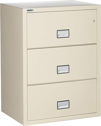 Phoenix Lateral - Archivador ignífugo de 31 pulgadas con cerradura sello de agua masilla LAT3W31P