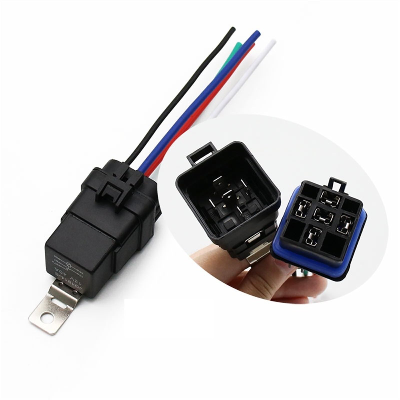 Relé automático 12V 40A para instalar faros auxiliares y luces camper