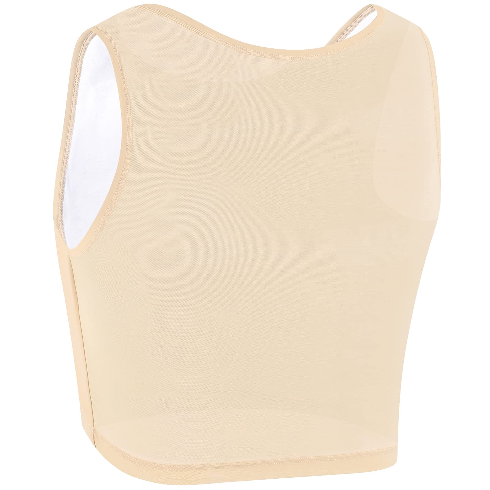XUJI Binder Transgender Trans Tomboy FTM Donne traspirante mezzo Binder per il seno