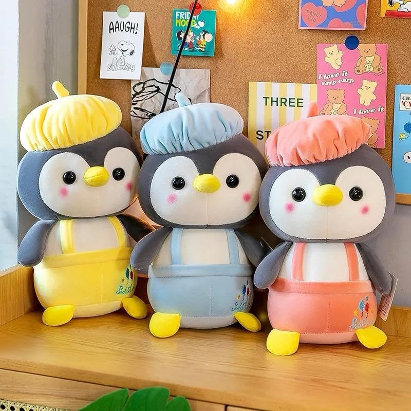 Image of Storescent Soft Toys for Kids - Stuffed Animal Plush Soft Toy for Boys & Girls | Plushie Toy (Cap Penguin 30cm)